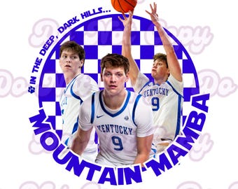 Trent Noah Mountain Mamba Basketball Era Sublimationsdesign - 300 DPI