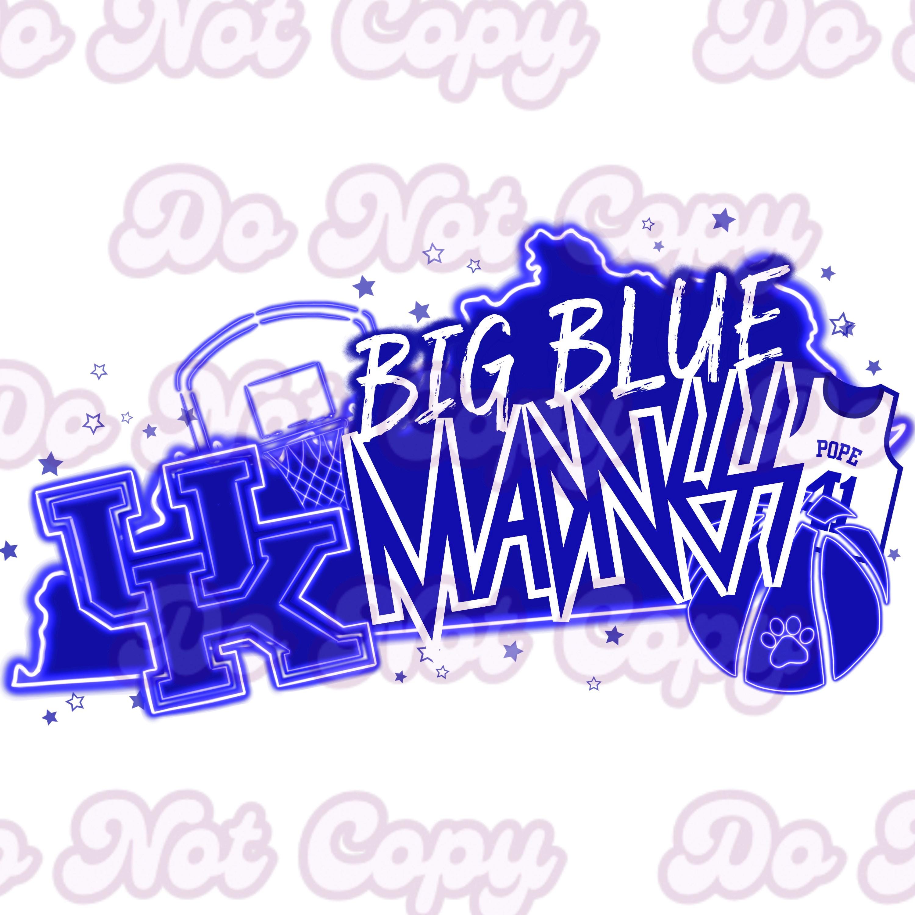 Wildcats Kentucky BBM 2024 Sublimation Design - 300 DPI