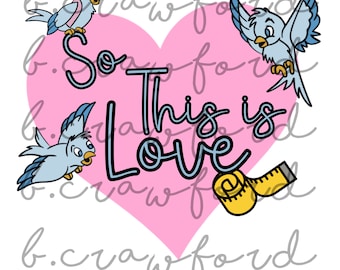 So This is Love Cinderella - Etsy