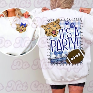 Its a Kentucky Party Doodle Paint Free Hand Sublimation Design- 300 DPI