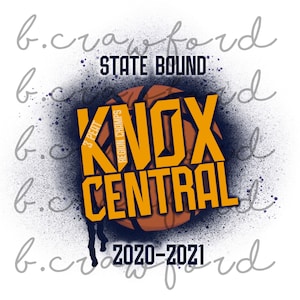 Knox Central Region Champs Splatter Sublimation Design - 300 DPI
