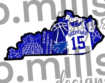 Kentucky Basketball Banners Sublimation Design 300 DPI - Etsy