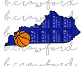 Kentucky Basketball Banners Sublimation Design 300 DPI - Etsy