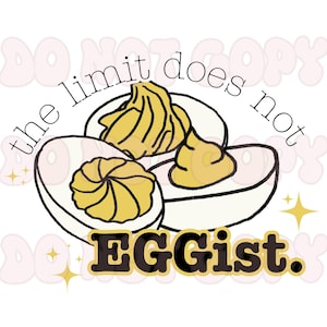 Erntedank Die Grenze ist nicht Eggist Deviled Egg Sublimations Design - 300 DPI