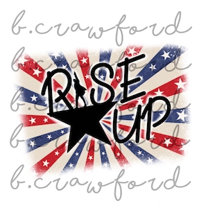Rise Up Alexander Hamilton Sublimation Design - 300 DPI