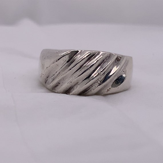 Sterling Silver Spiral Ring - image 1