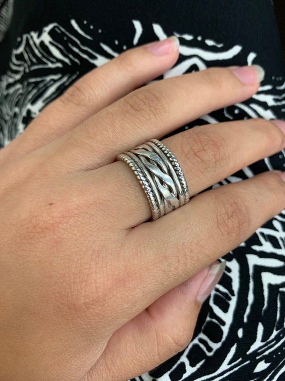 Mexico 925 Sterling Silver Band