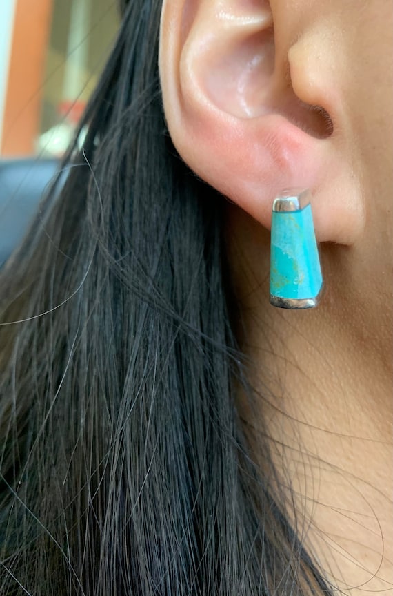 Mexico 925 Turquoise Earrings