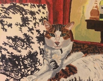 Custom Pet Portrait Paintings, Cat Portraits, Dog Portraits, Pet Portraits, Acrylic Pet Paintings