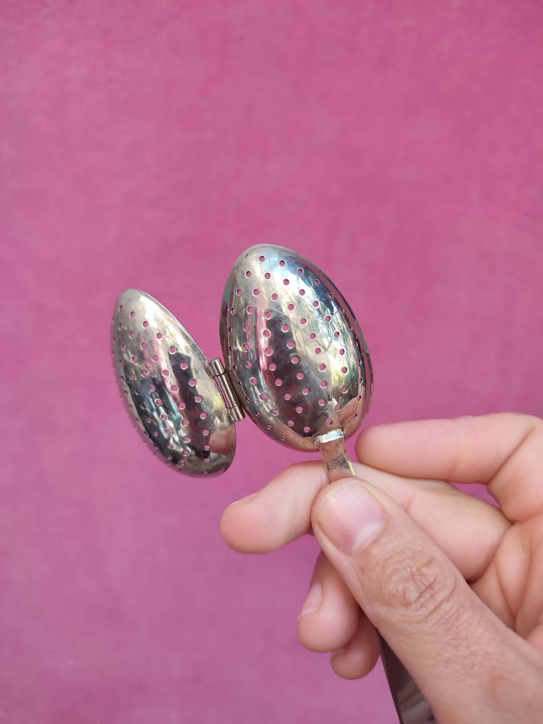 Vintage Tea Spoon Strainer Art Home Decor Kitchen Utensils Etsy