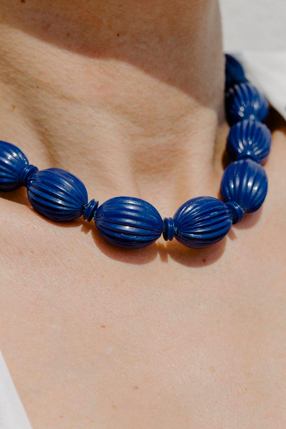 Vintage bakelite beaded necklace antique necklace