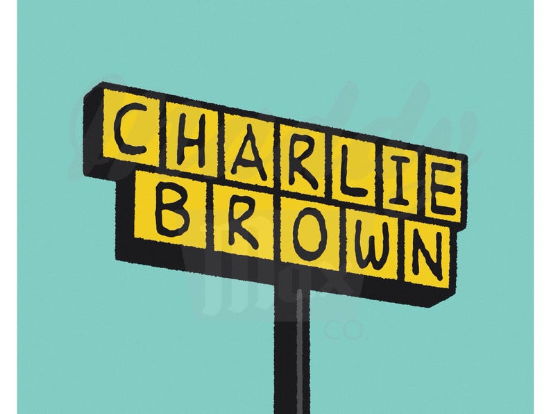 Charlie B. House Wall Print | JPG | PNG | Peanut Gang | Snoop | Brown ...