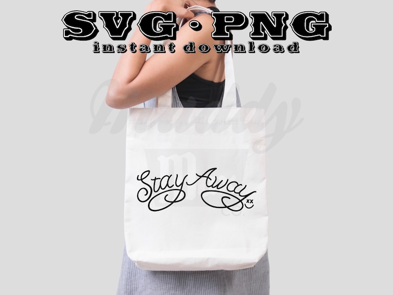 Stay Away Post Malone Tattoo SVG PNG Digital Files Etsy Australia