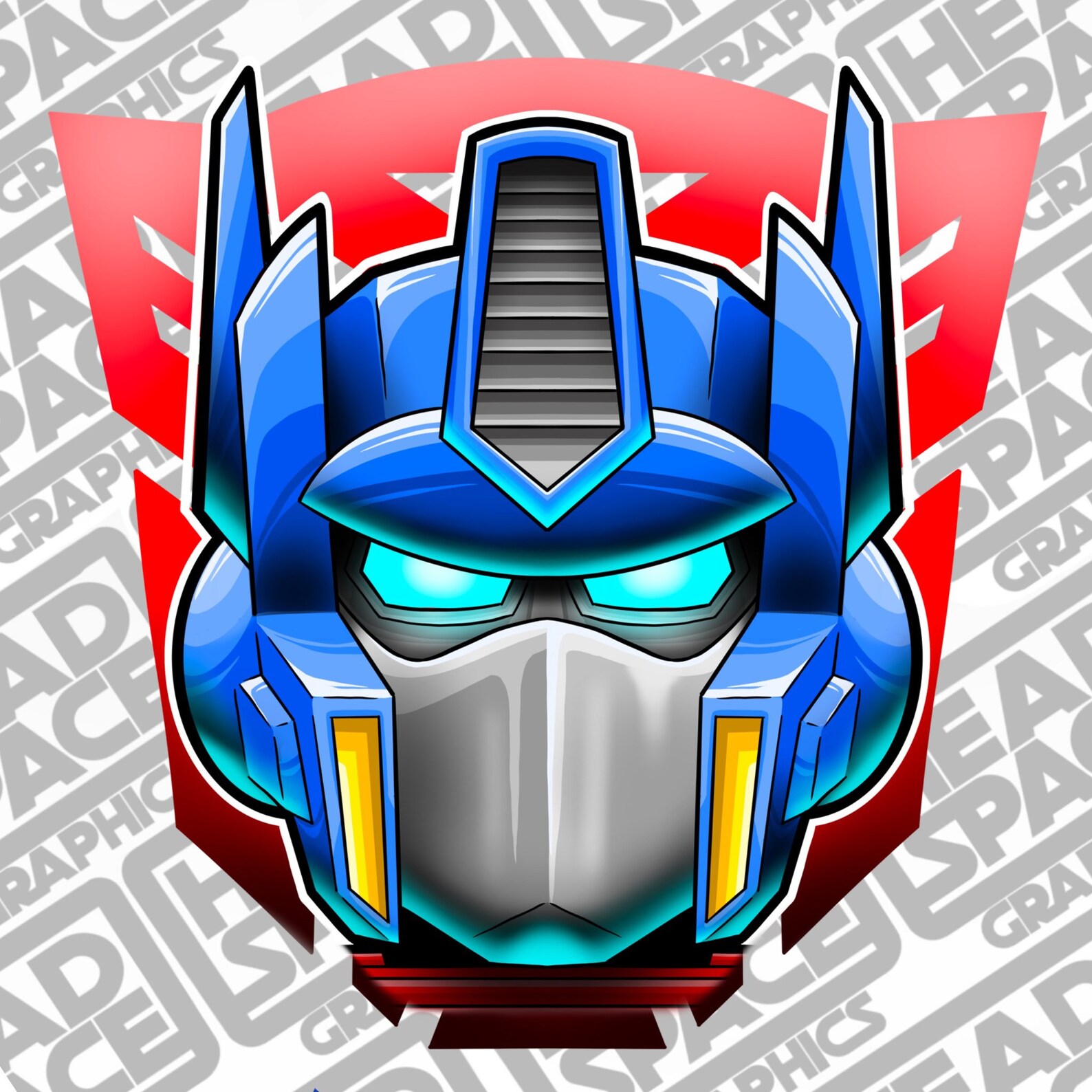 Transformers Optimus Prime Autobot Vinyl Sticker Etsy 日本