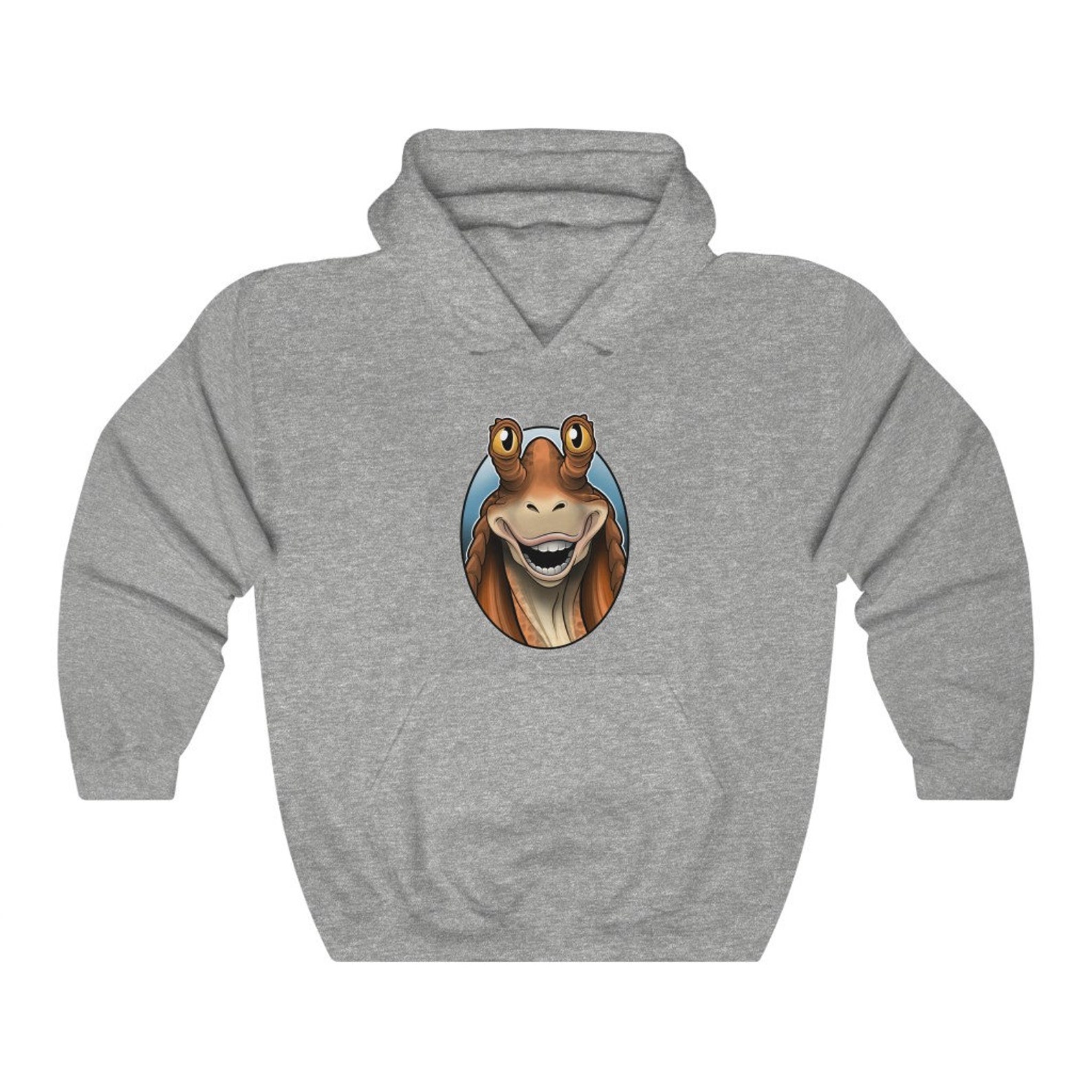 Star Wars Jar Jar Binks Hoodie Etsy