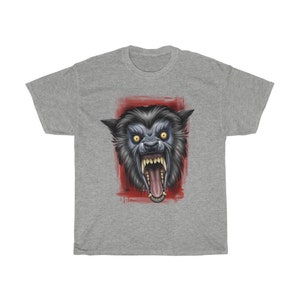Mens American Werewolf in London Halloween Tshirt