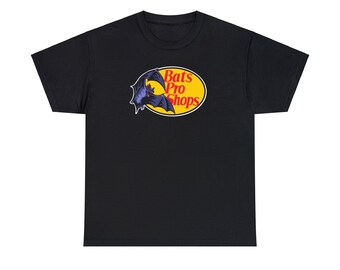 Mens Bass Pro Shops Inspired Parody Funny Bat Tshirt