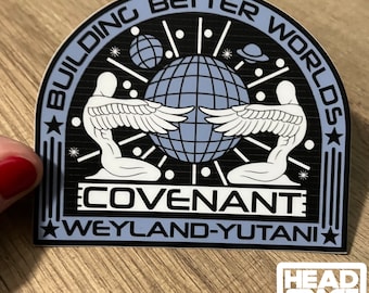 Alien Covenant Movie Inspired Covenant Ship Logo Vinyl Decal - Etsy