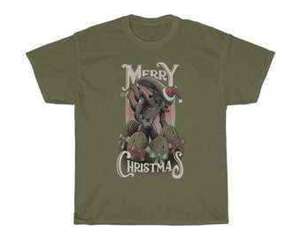 Mens Alien Movie Xenomorph Christmas Holiday Tshirt