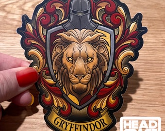 Harry Potter Hogwarts Gryffindor Inspired  Vinyl Sticker