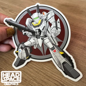 Robotech Macross Saga Anime Inspired Vinyl Decal