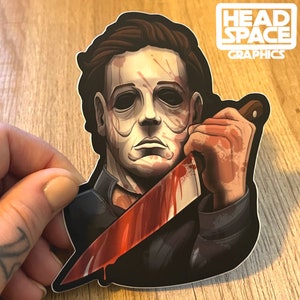 Halloween Michael Myers Horror Movie Vinyl Sticker