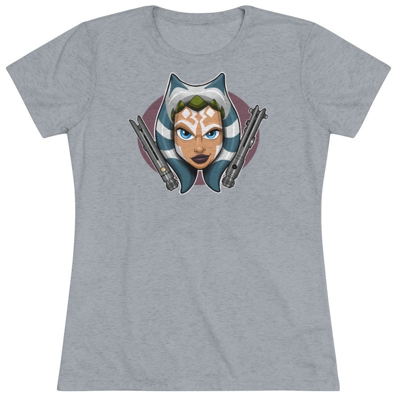 Women's Star Wars Ahsoka Tano TShirt Etsy