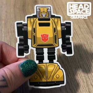 Transformers Bumblebee Minibot Vinyl Decal
