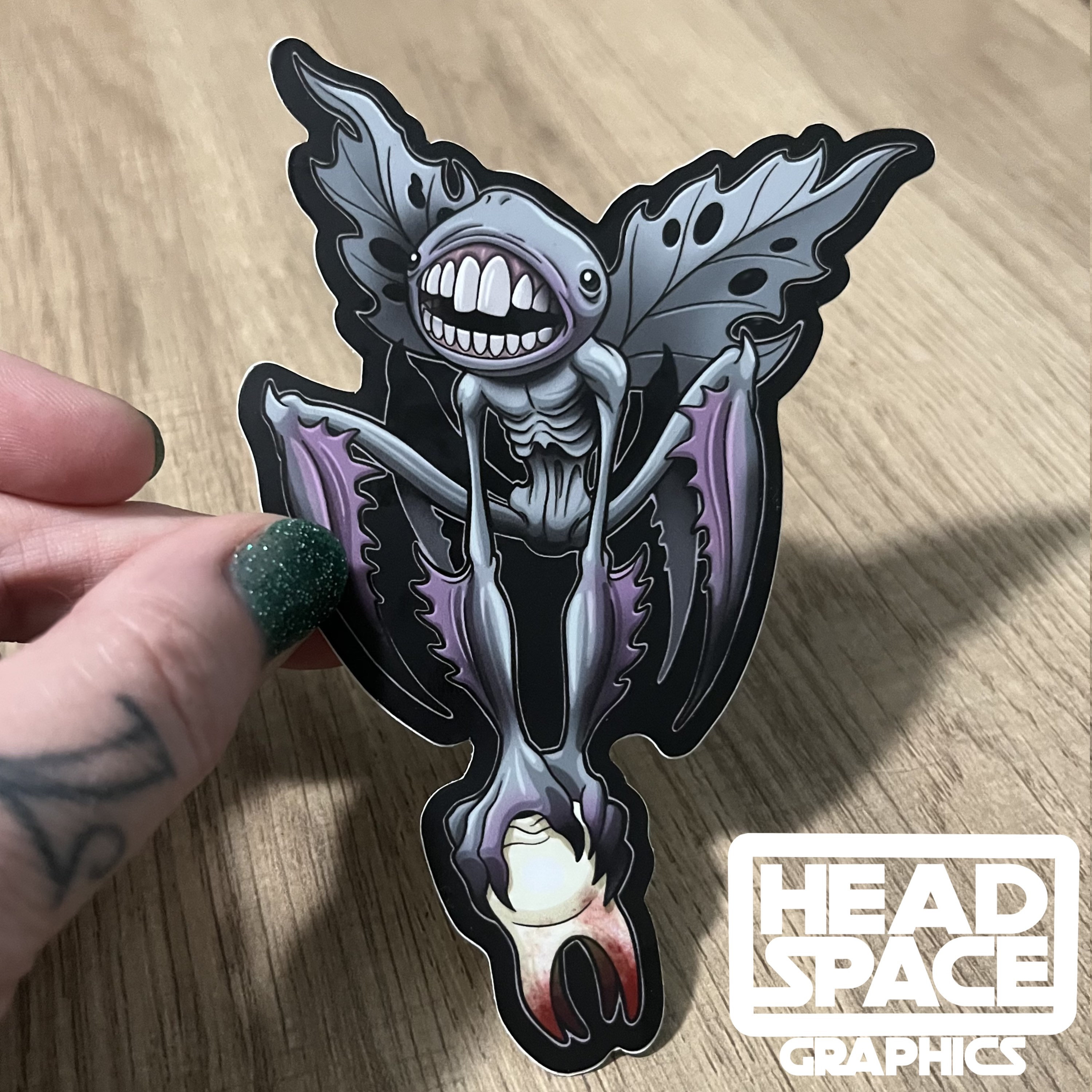 Hellboy Tooth Fairy Inspired Vinyl Sticker - Etsy