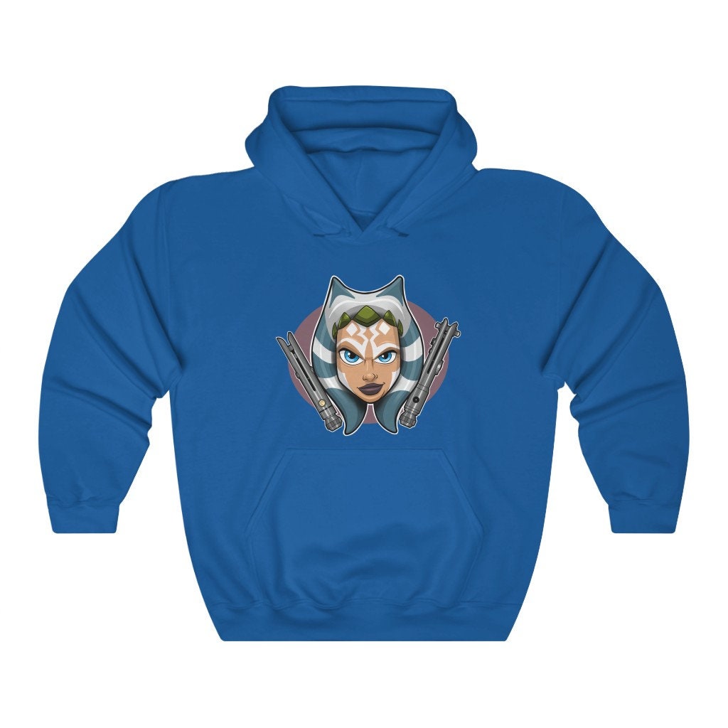 Star Wars Ahsoka Tano Hoodie Etsy