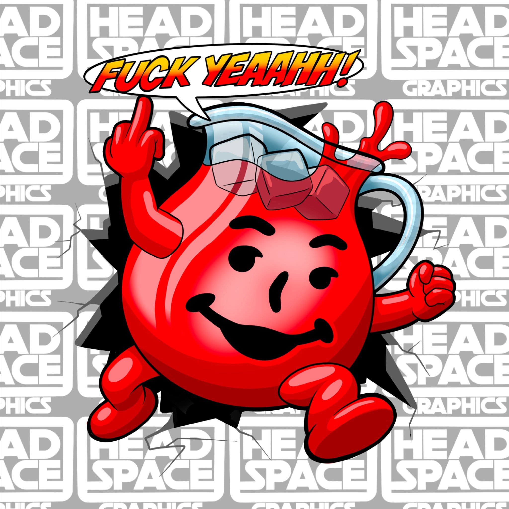 Spilla Smaltata 'Kool Aid Man Cult' - Nuova, Spedizione Combinata Scontata