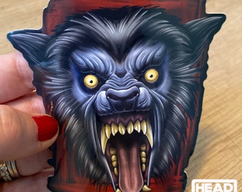 American Werewolf in London Halloween Vinyl Sticker