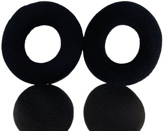CentralSound USA Velour Replacement Ear Pads for Beyerdynamic DT770 880 990 PRO Headphones