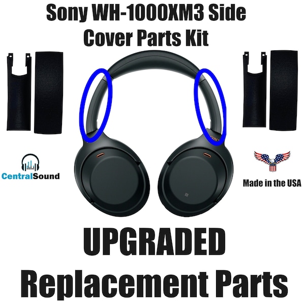 Vervangende Side Cover Slider Headband Parts KIT voor Sony WH1000XM3 WH-1000XM3 Hoofdtelefoon