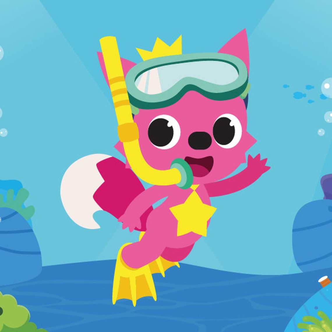 Pinkfong Baby Shark | Etsy