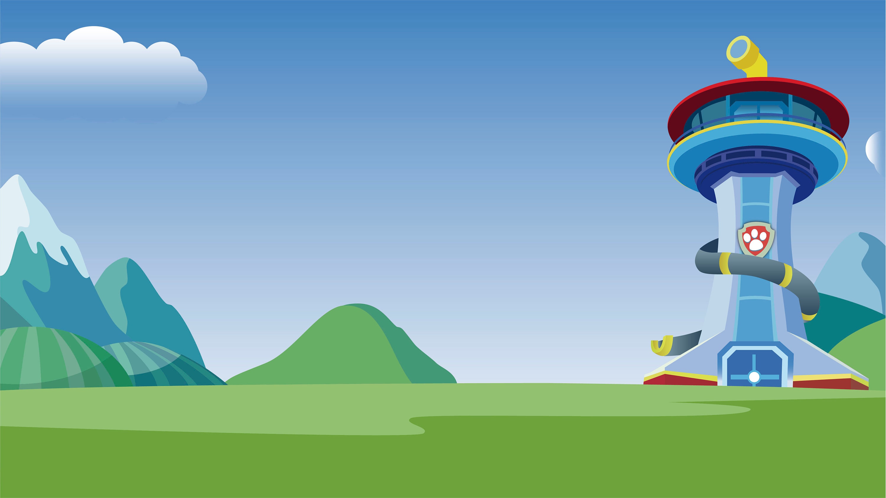 Paw Patrol Background | Etsy