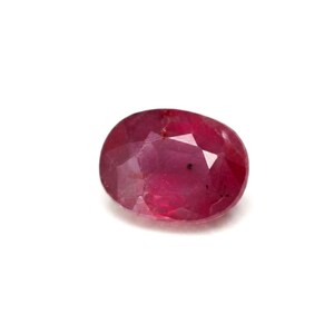 The Strong Asterism Tanzania Ruby 0.79ct 6.1x4.7x3mm Unheated Untreated Loose Gemstone