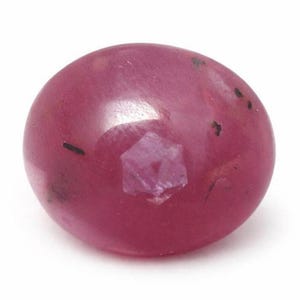 Cabujón de rubí de Madagascar natural, 11 ct, 14 x 12 x 6,5 mm, piedra preciosa suelta sin calentar