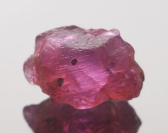 Untreated Unheated Ruby 1.40ct 7x4x3mm Crystal rough Loose Gemstone