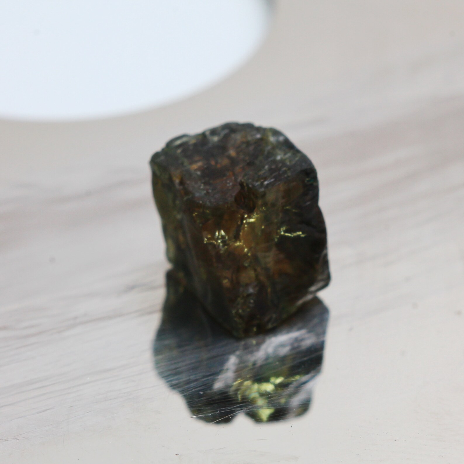 Kornerupine Madagascar 4.59Ct 8.5х7х6.2mm Rough Gaw Gemstone Etsy