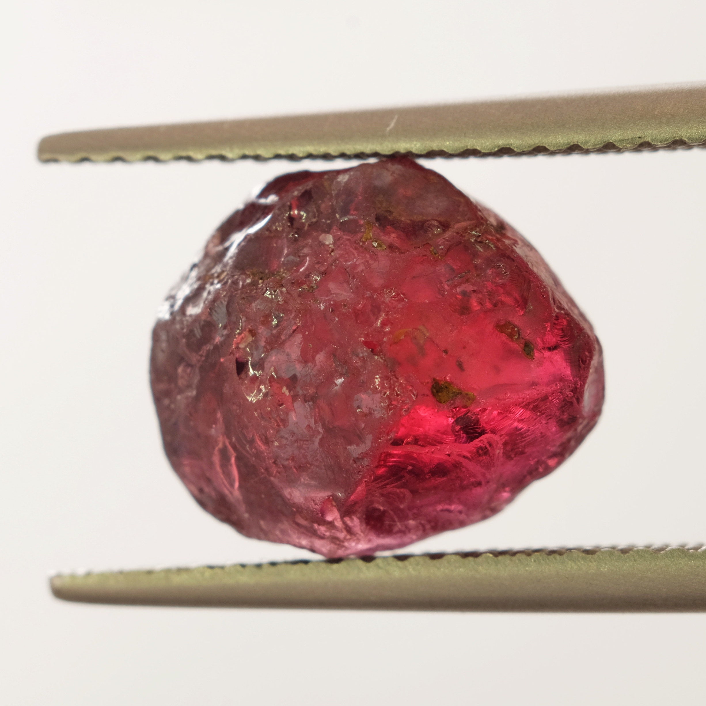 Rhodolite garnet large rough raw gemstone 7.35ct 10х9х7mm | Etsy