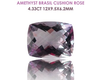 Amethyst Brasil 4.33ct 12x9.5x6.2mm VVS