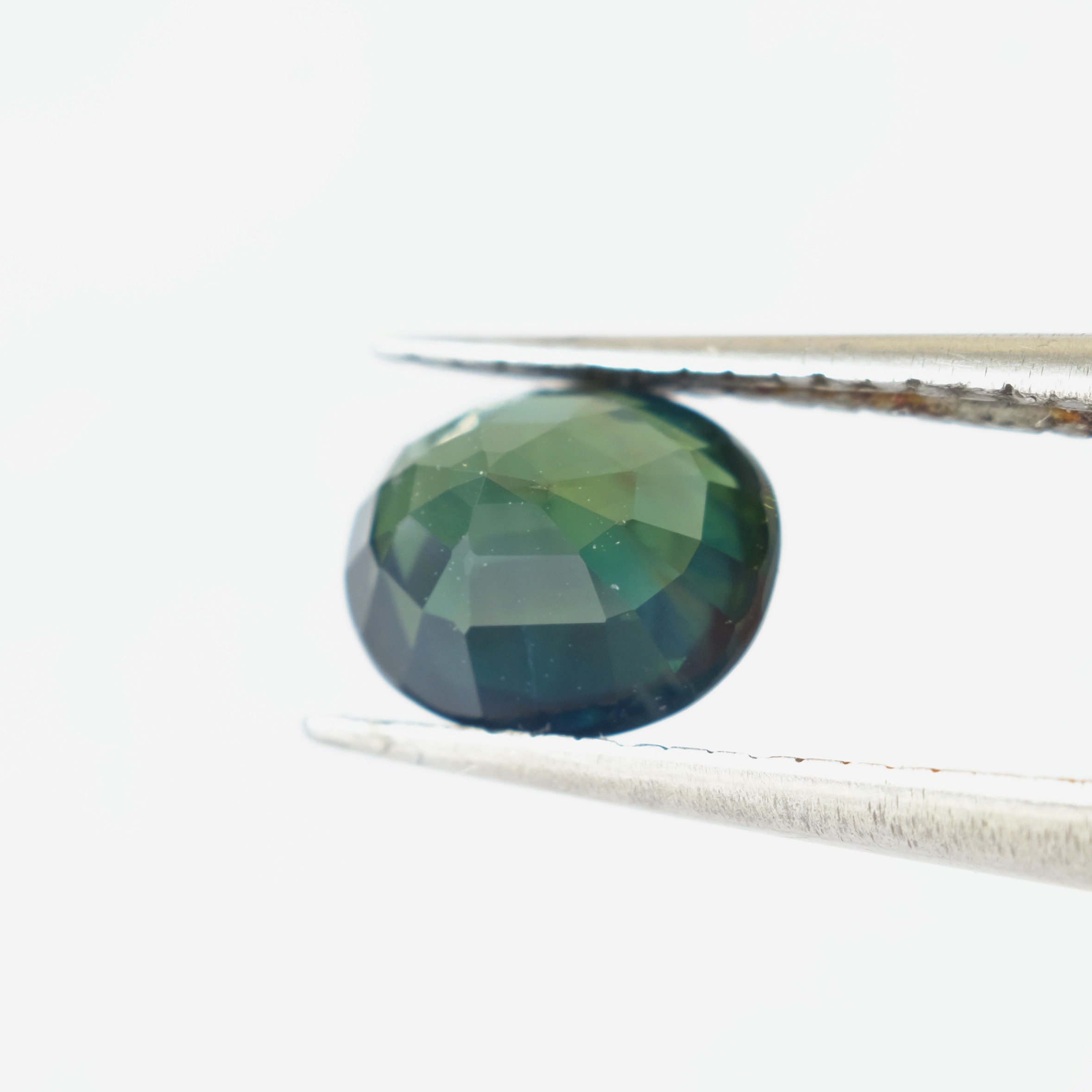 Bluish Green Sapphire Australia 1.46ct 6.8x5.7x3.4mm Loose Etsy