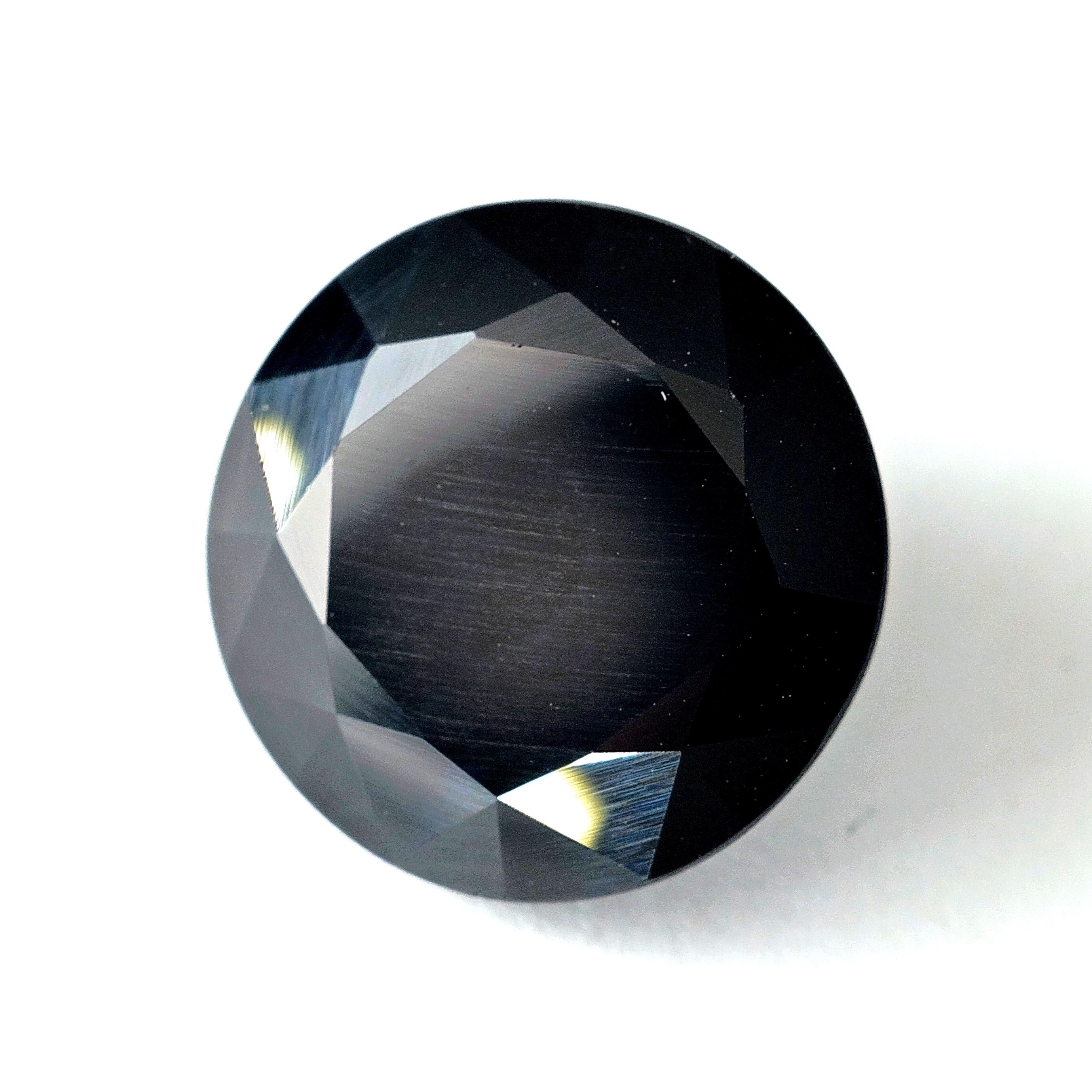Black Spinel Thailand 13.34ct 15x7.2mm Loose Gemstone Untreated