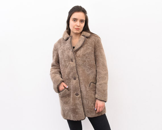 Vintage Women M Teddy Bear Real Sheep Fur Coat Sherpa Canada Vintage Women M Teddy Bear Real Sheep, Teddy Bears From Vintage Fur Coats