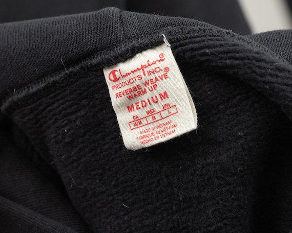 Vintage CHAMPION Reverse Weave Warm up Women M Hoodie Pullover