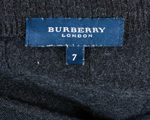 Vintage BURBERRY London Women's M Size 7 Wool Pul… - image 6