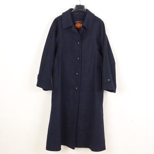 SALCO Coat size42 made in Italy/NAVY