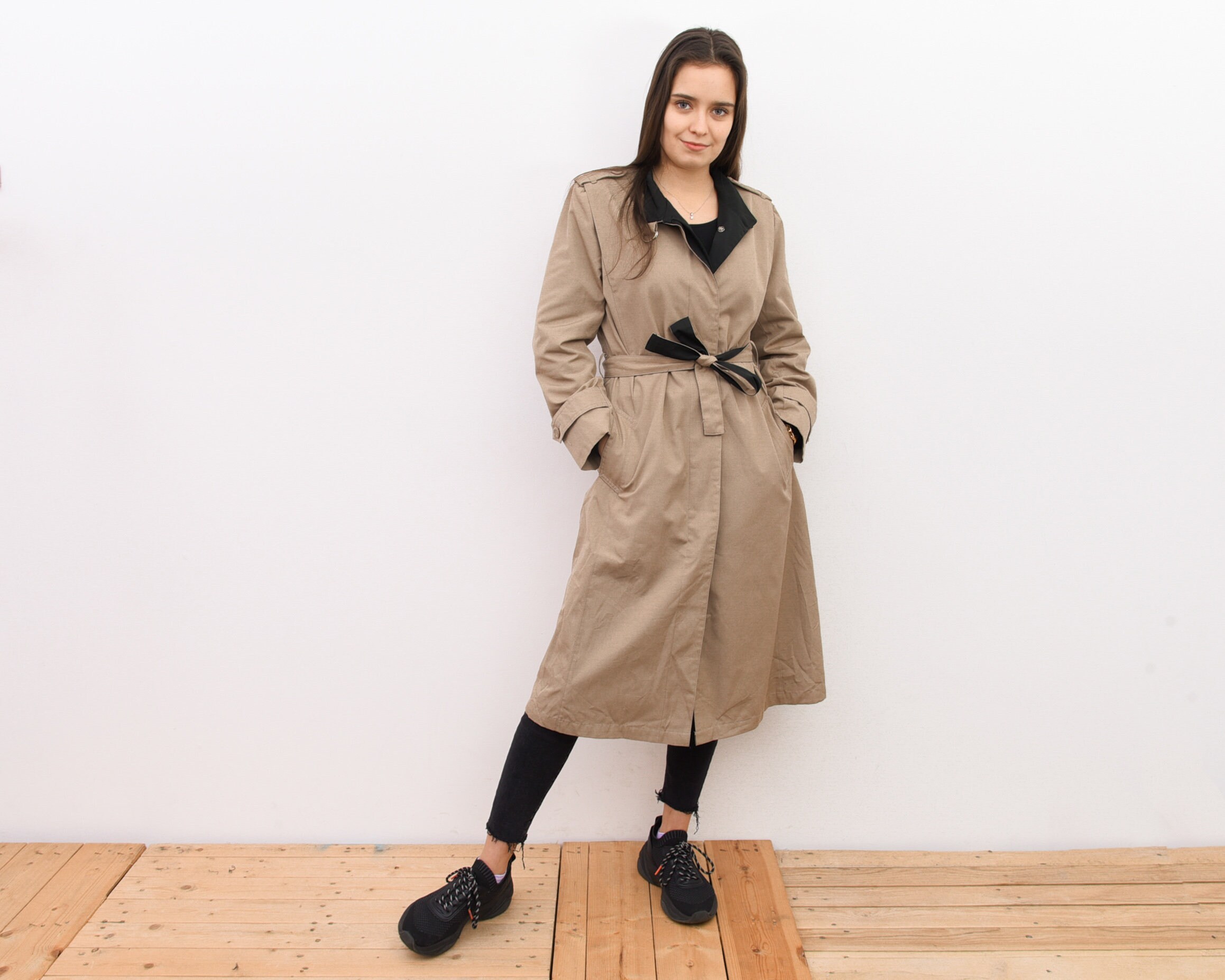 Vintage MISTY HARBOR 80's Women's M Trench Coat Mac Etsy