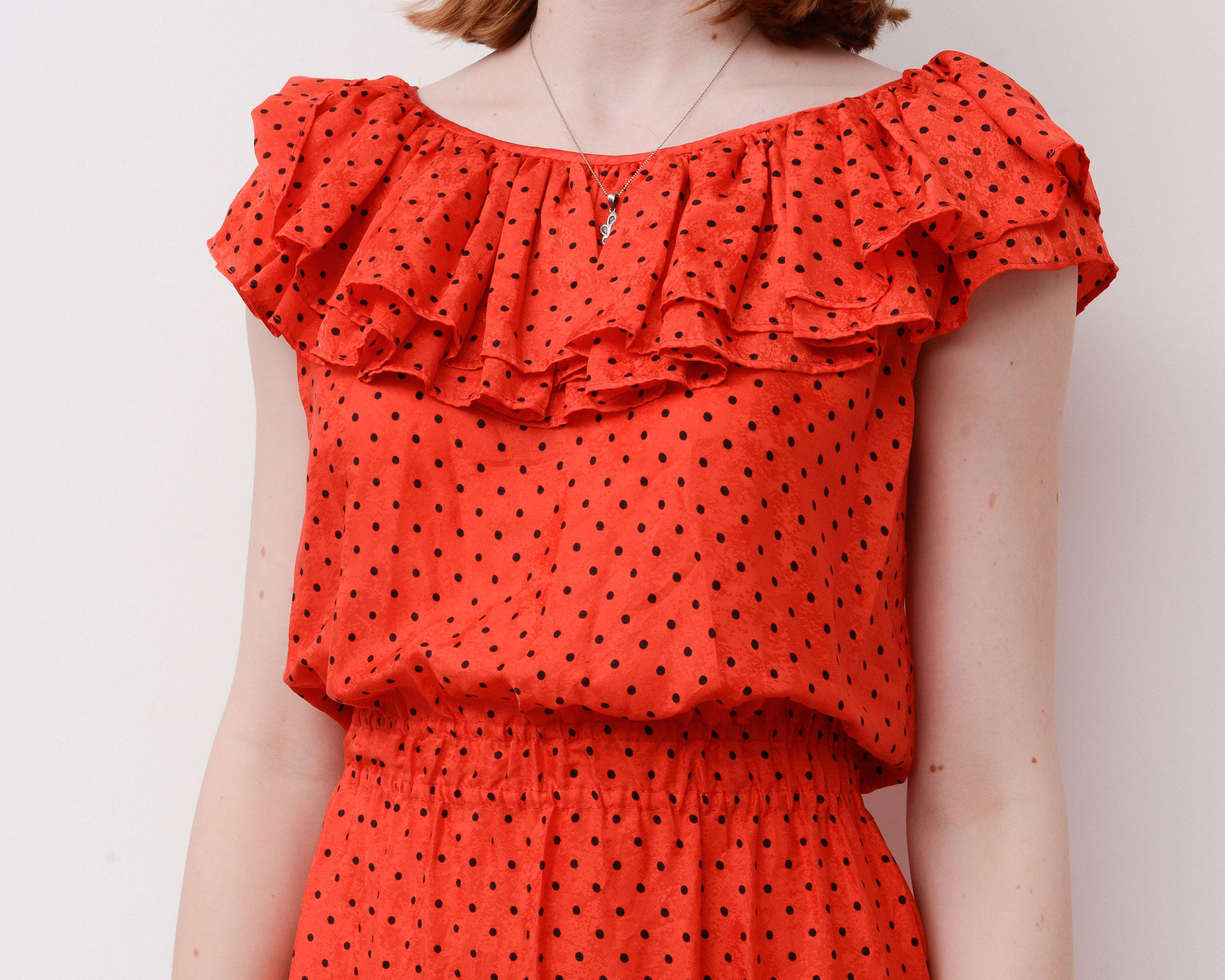 spanish ruffle dress